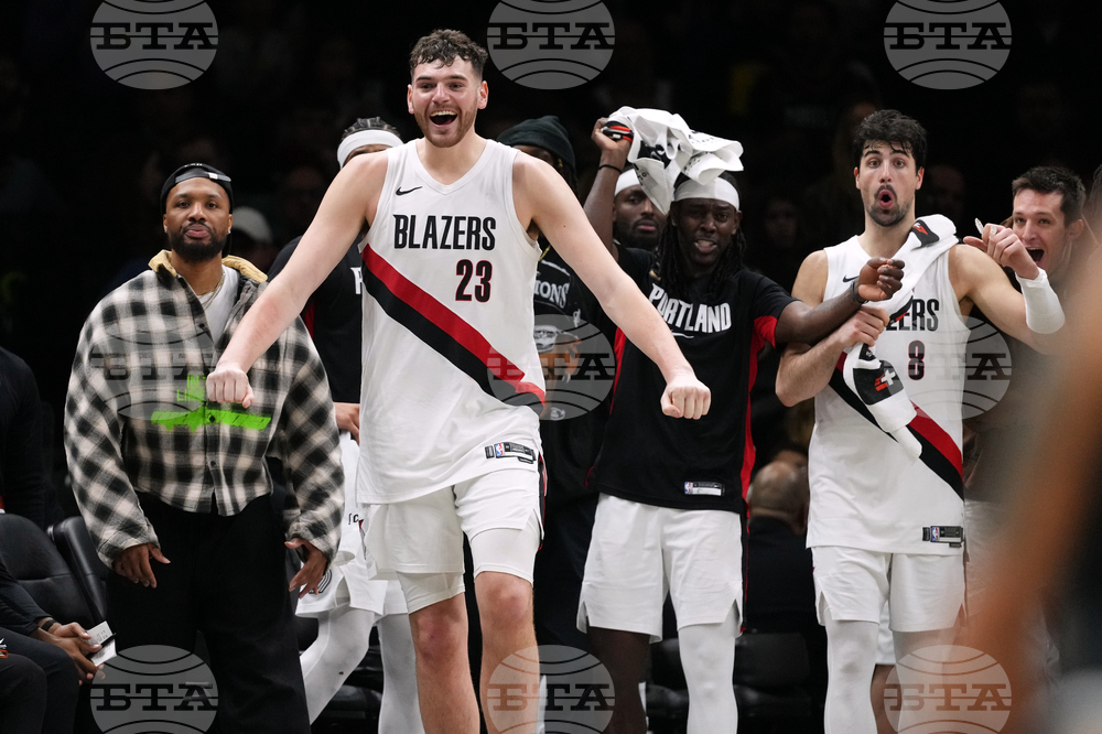 Trail Blazers Nets Basketball