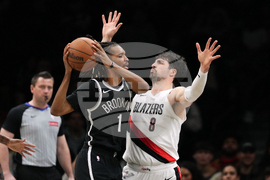 Trail Blazers Nets Basketball