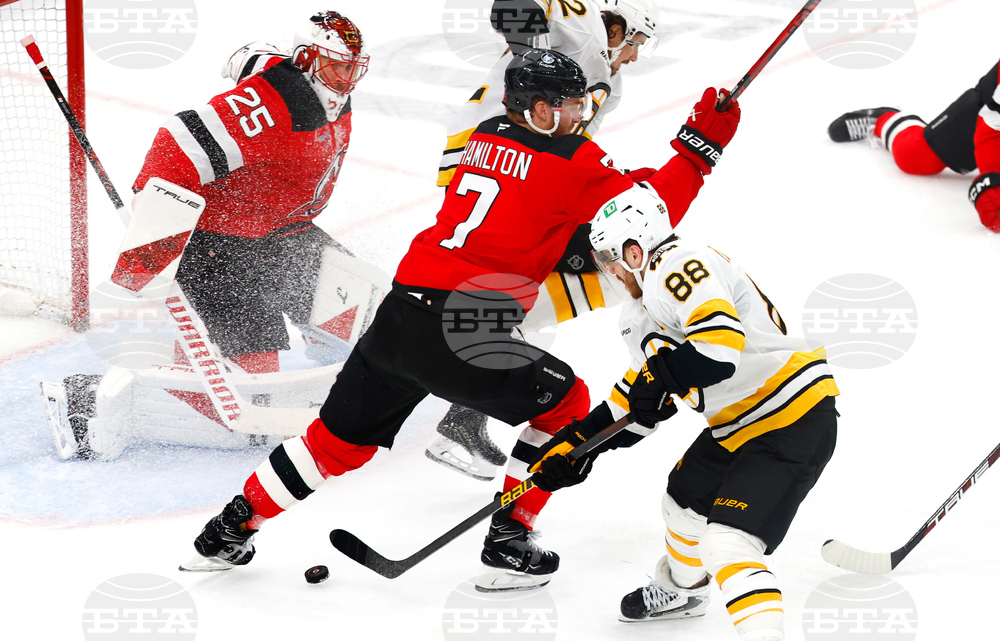 Bruins Devils Hockey