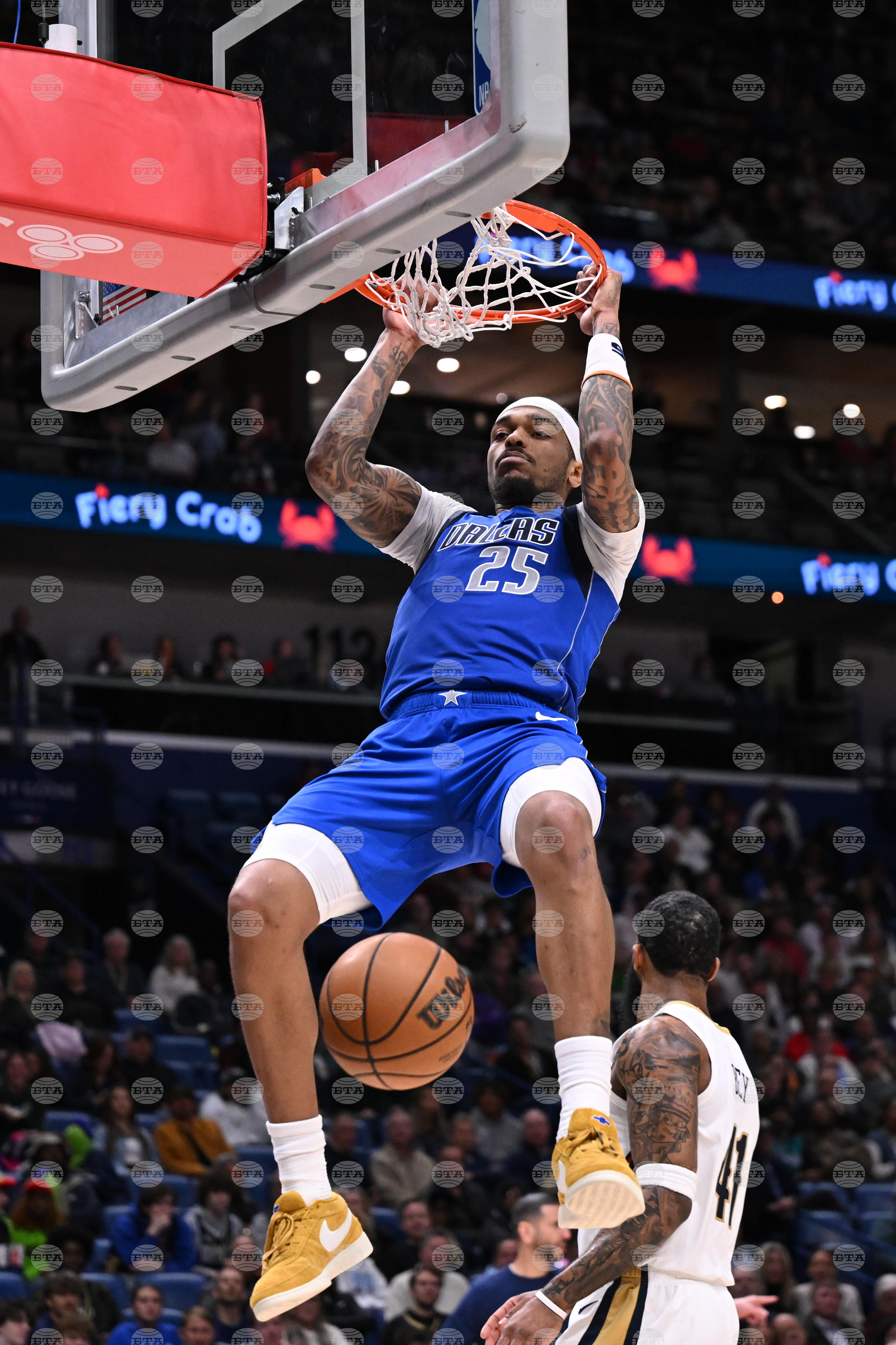 Mavericks Pelicans Basketball