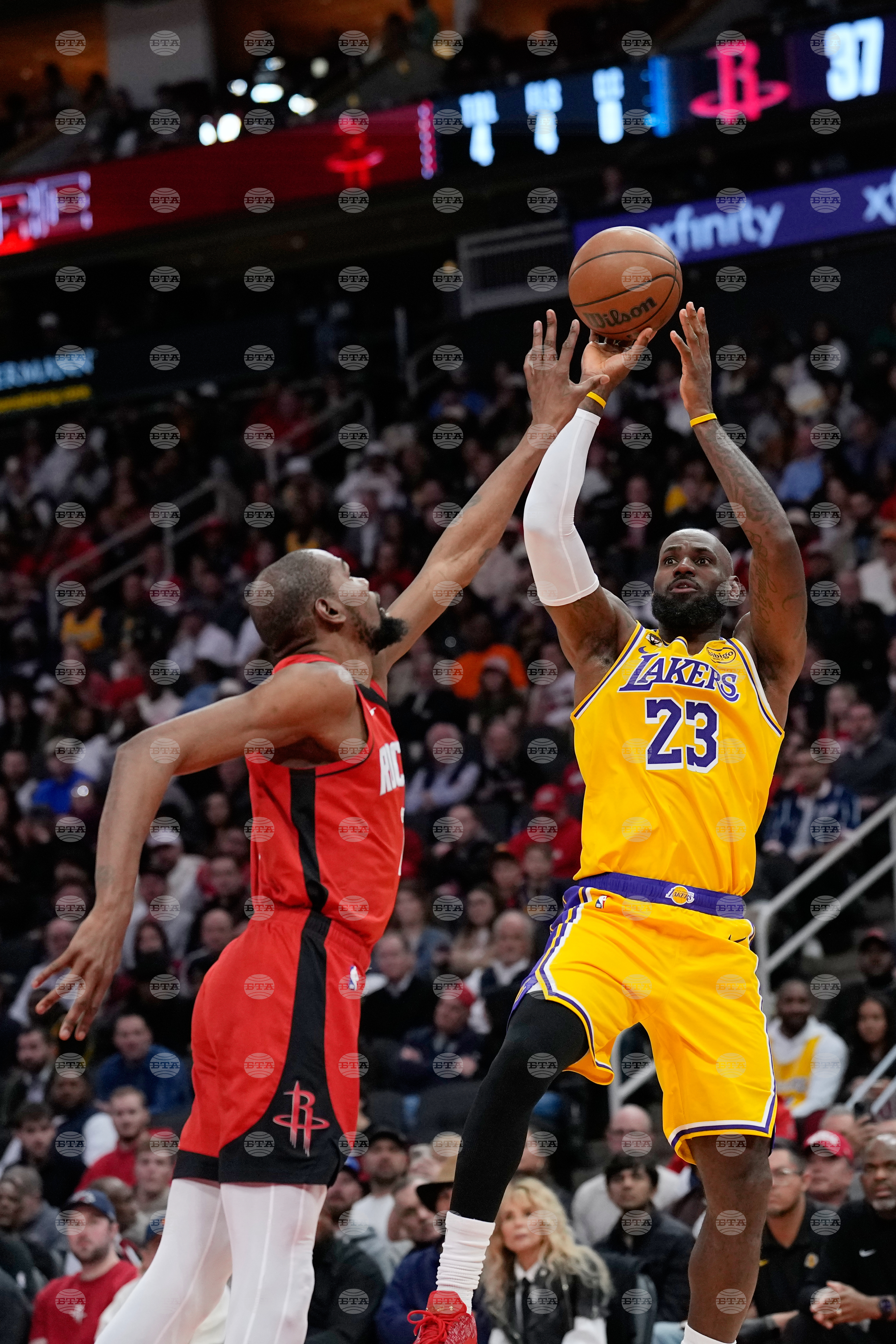 Lakers Rockets Basketball