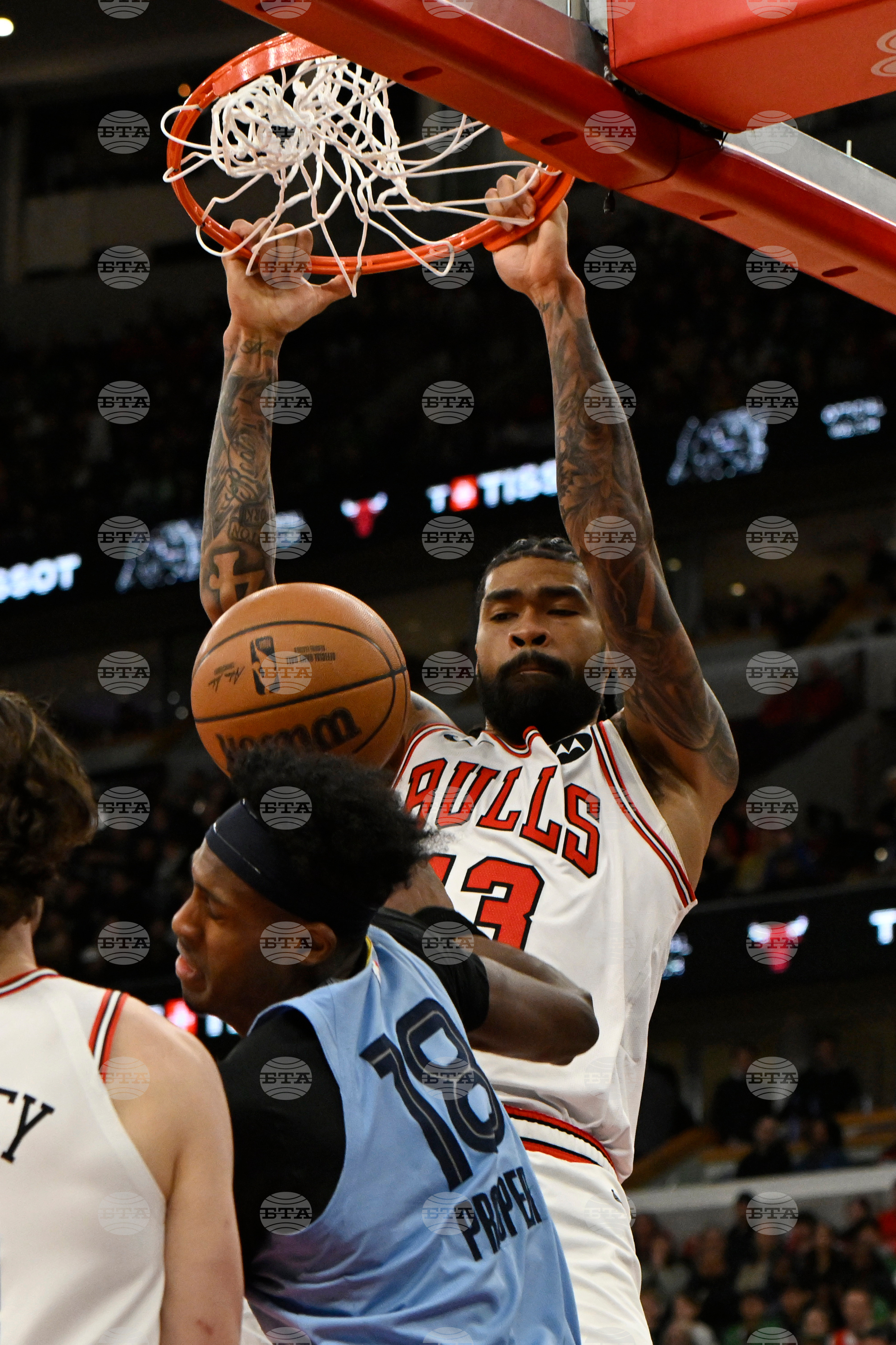 Grizzlies Bulls Basketball