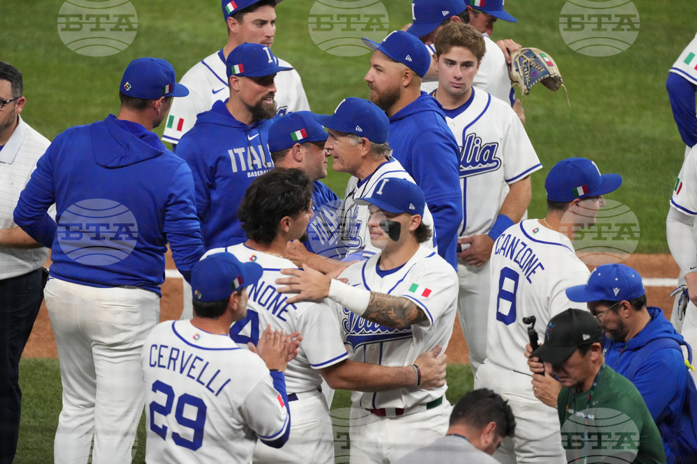 APTOPIX WBC Venezuela Italy Baseball