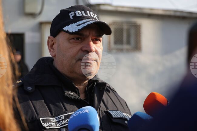 Бургас - Марин Димитров - полицейска операция - брифинг