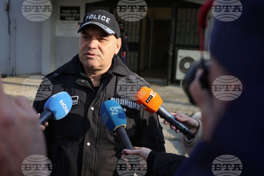 Бургас - Марин Димитров - полицейска операция - брифинг