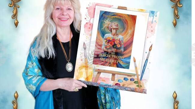 В автобиографичната си книга „Изкуството ме намери“ Теодора Николова от Исперих разказва за своя път и за хората, вдъхновили творчеството ѝ