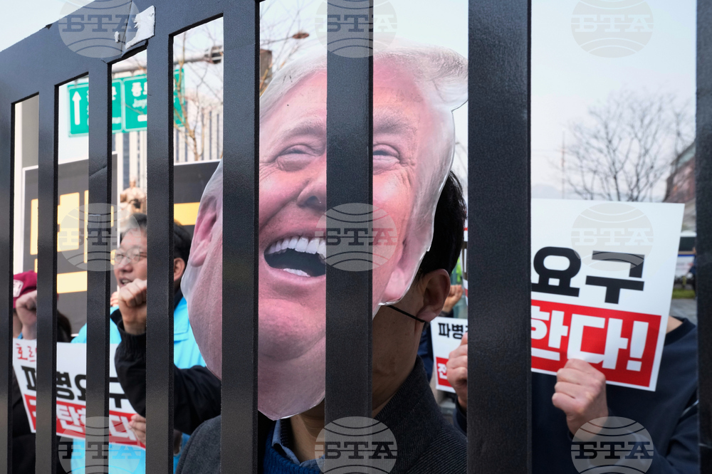 South Korea US Israel Iran Protest