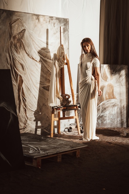 Художничката арх. Георгия Рачева ще представи новата си изложба „Забравената нежност" в галерия Nova Art Space на 25 март