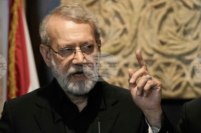 Иран потвърди смъртта на ръководителя на иранските сили за сигурност Али Лариджани