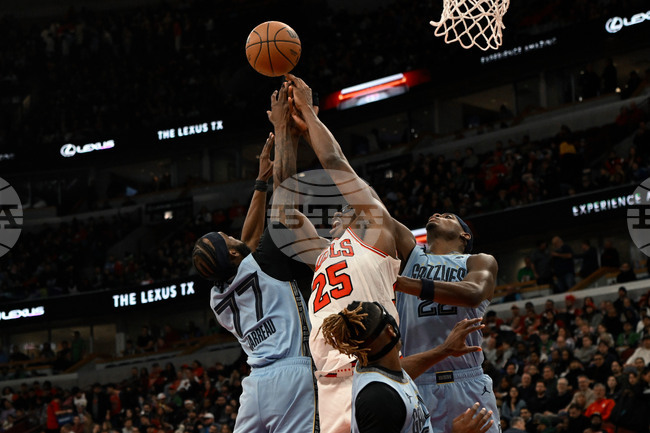 APTOPIX Grizzlies Bulls Basketball
