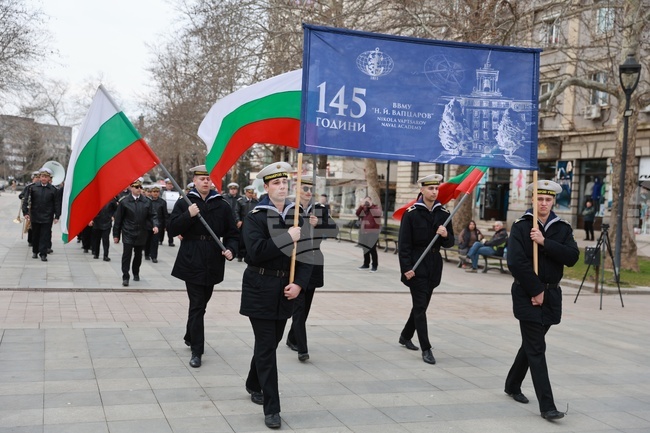Русе - Висше военноморско училище „Н. Й. Вапцаров“ - годишнина - честване
