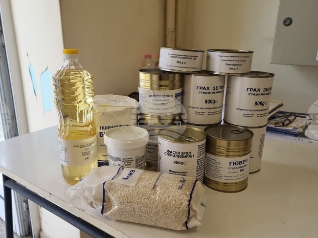 Българският Червен кръст започва раздаване на хранителни продукти за нуждаещи се в Сандански 