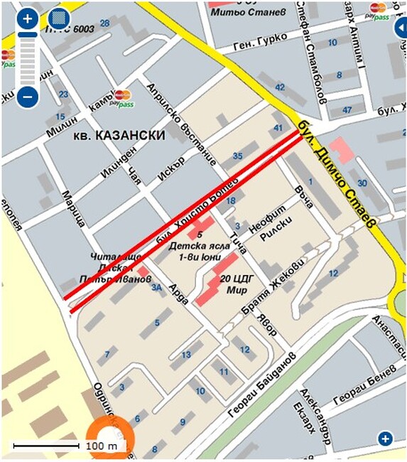 Община Стара Загора: Възстановява се движението по ул. „Христо Ботев“