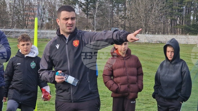 Търговище - детско-юношески футбол - открита тренировка