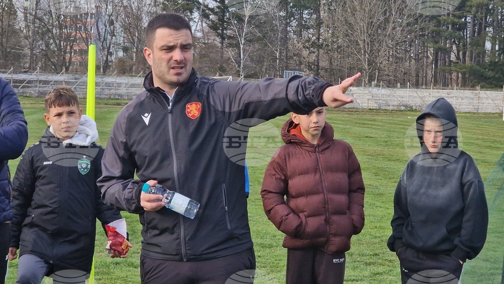 Търговище - детско-юношески футбол - открита тренировка