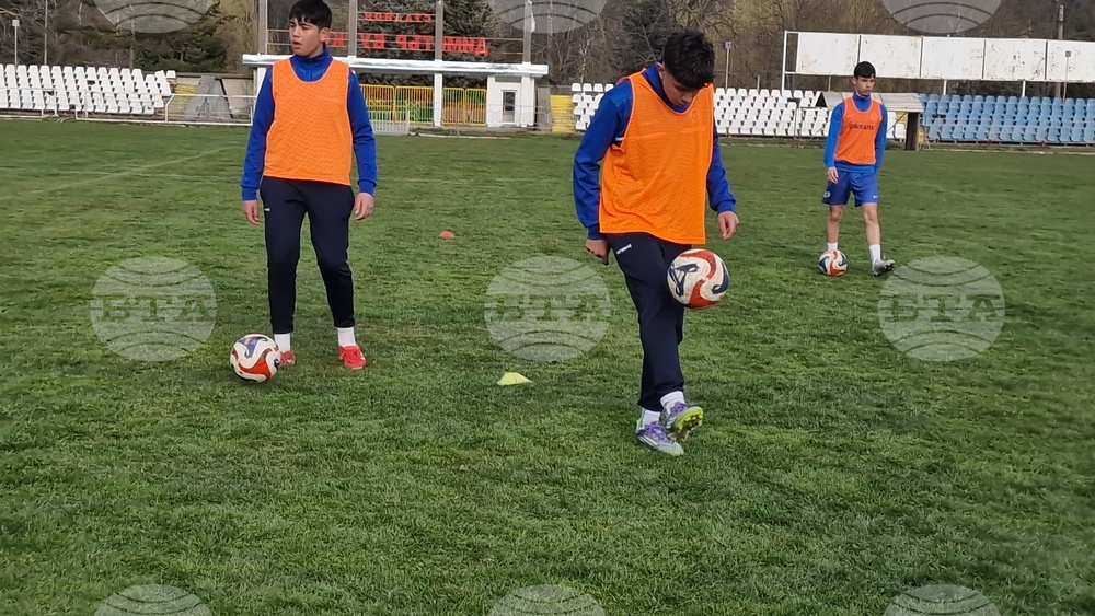 Търговище - детско-юношески футбол - открита тренировка