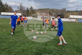 Търговище - детско-юношески футбол - открита тренировка