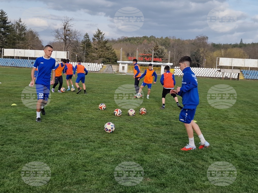 Търговище - детско-юношески футбол - открита тренировка