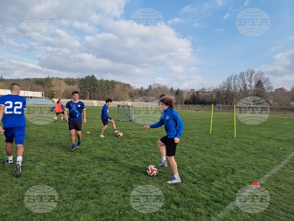 Търговище - детско-юношески футбол - открита тренировка