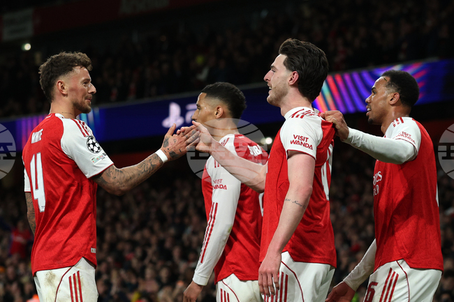 Арсенал е фаворит в Шампионската лига според суперкомпютъра на Опта