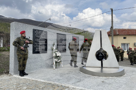 Село Ясеново - Войнишки паметник - откриване