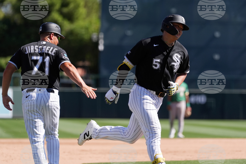 Athletics White Sox Spring Baseball