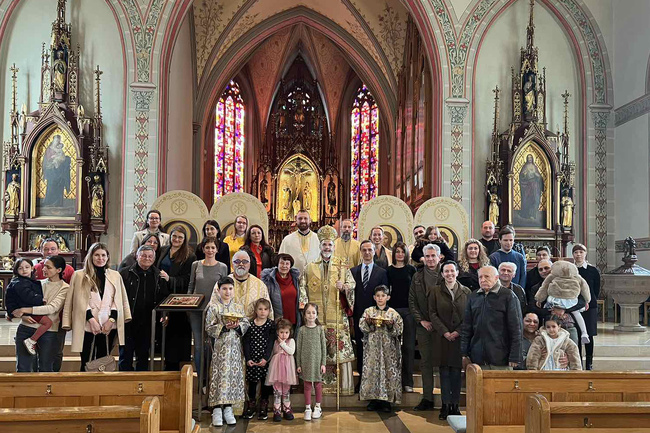 Швейцария - митрополит Антоний - Лазаровден и Цветница