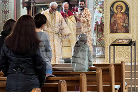 Швейцария - митрополит Антоний - Лазаровден и Цветница