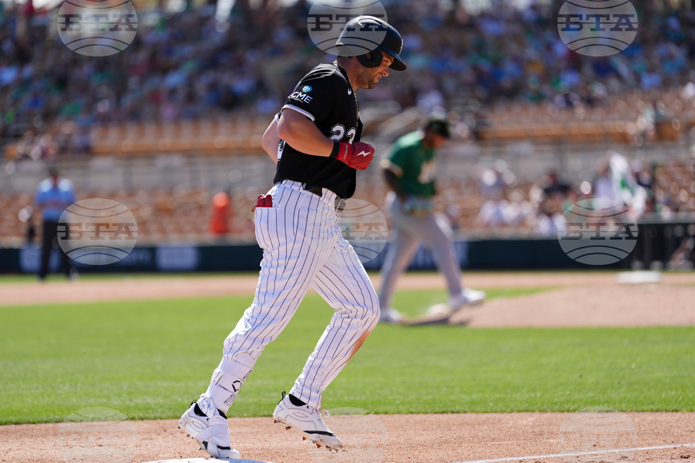 Athletics White Sox Spring Baseball