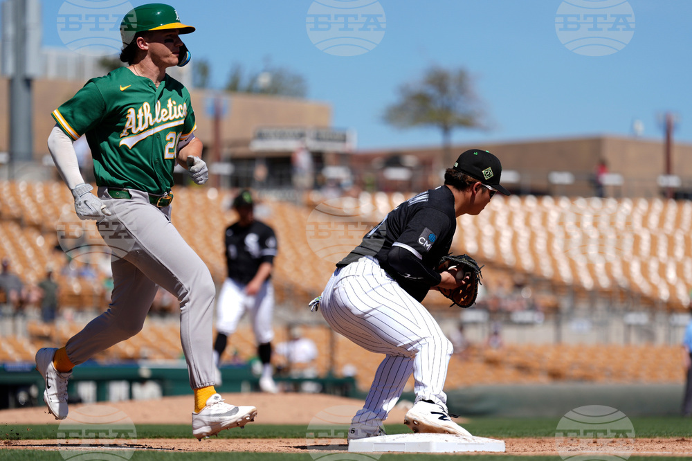 Athletics White Sox Spring Baseball