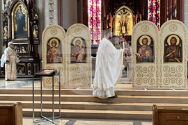 Швейцария - митрополит Антоний - Лазаровден и Цветница