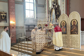 Швейцария - митрополит Антоний - Лазаровден и Цветница