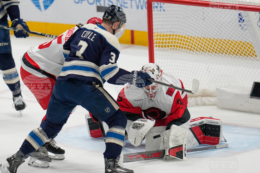 Hurricanes Blue Jackets Hockey