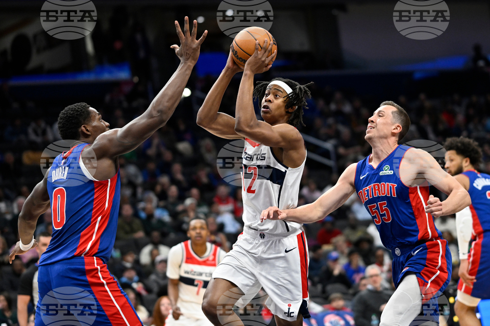 Pistons Wizards Basketball