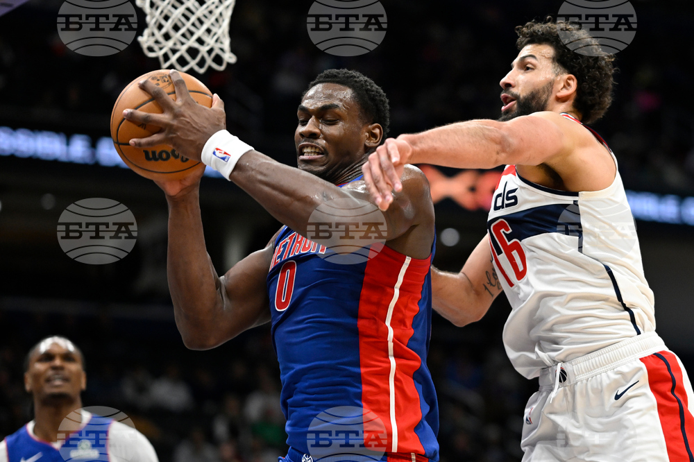 Pistons Wizards Basketball