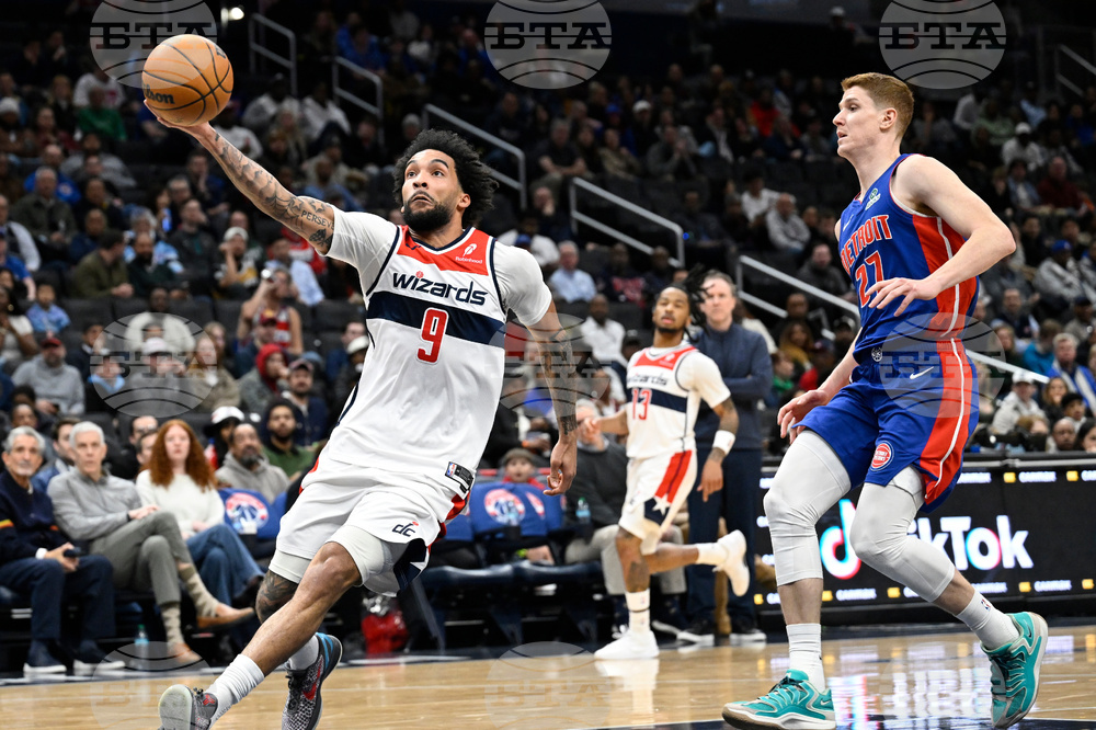 Pistons Wizards Basketball