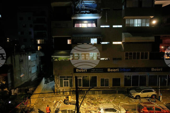 Иран изстреля тази сутрин нов залп ракети срещу Израел; мощна експлозия отекна в Йерусалим