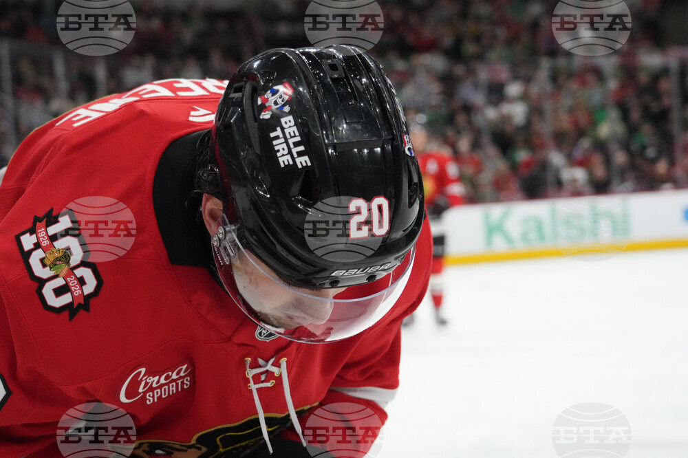 Wild Blackhawks Hockey