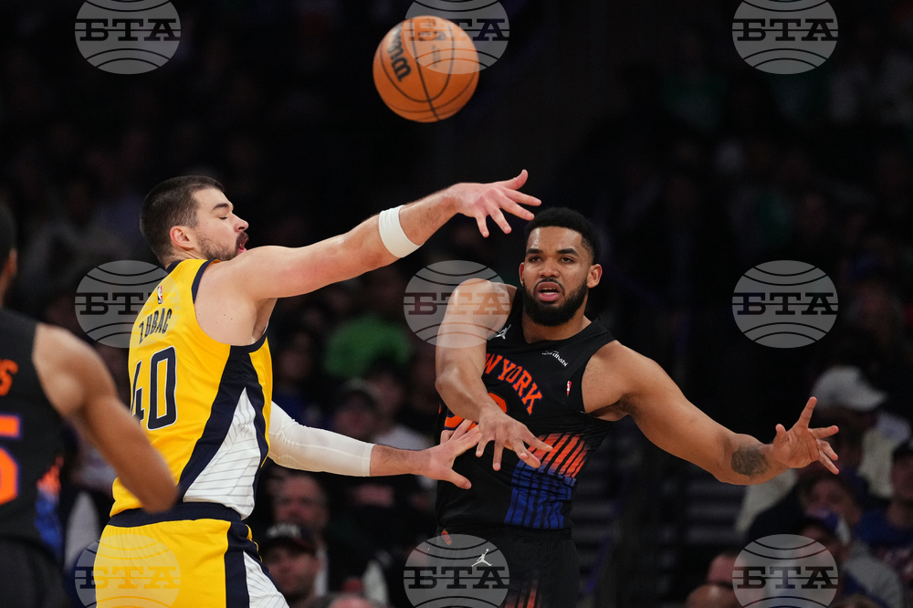 Pacers Knicks Basketball