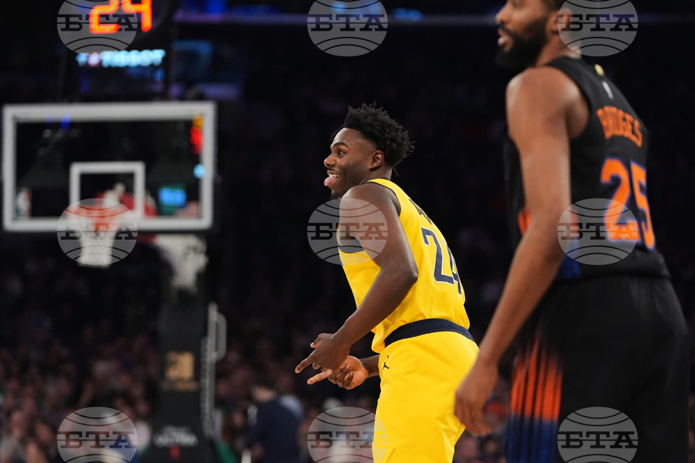 Pacers Knicks Basketball