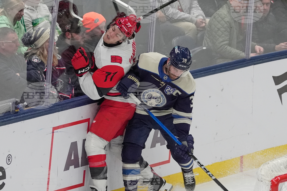 Hurricanes Blue Jackets Hockey