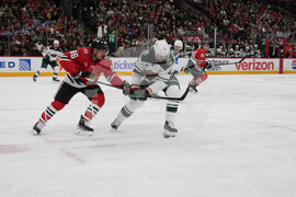 Wild Blackhawks Hockey