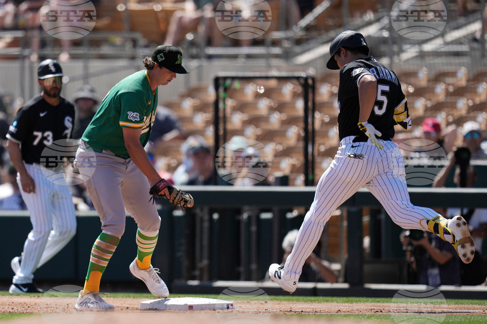 Athletics White Sox Spring Baseball