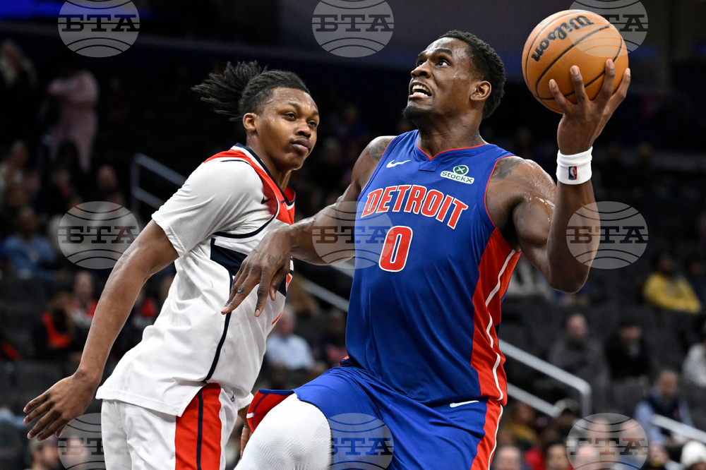 Pistons Wizards Basketball