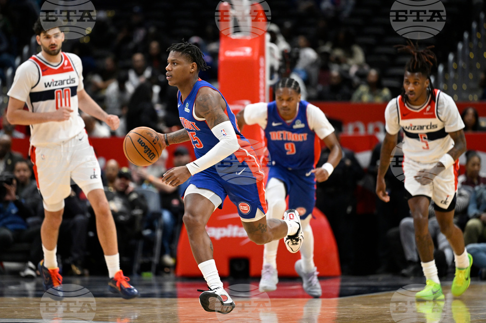 Pistons Wizards Basketball