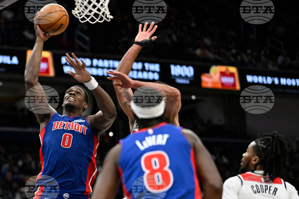 Pistons Wizards Basketball