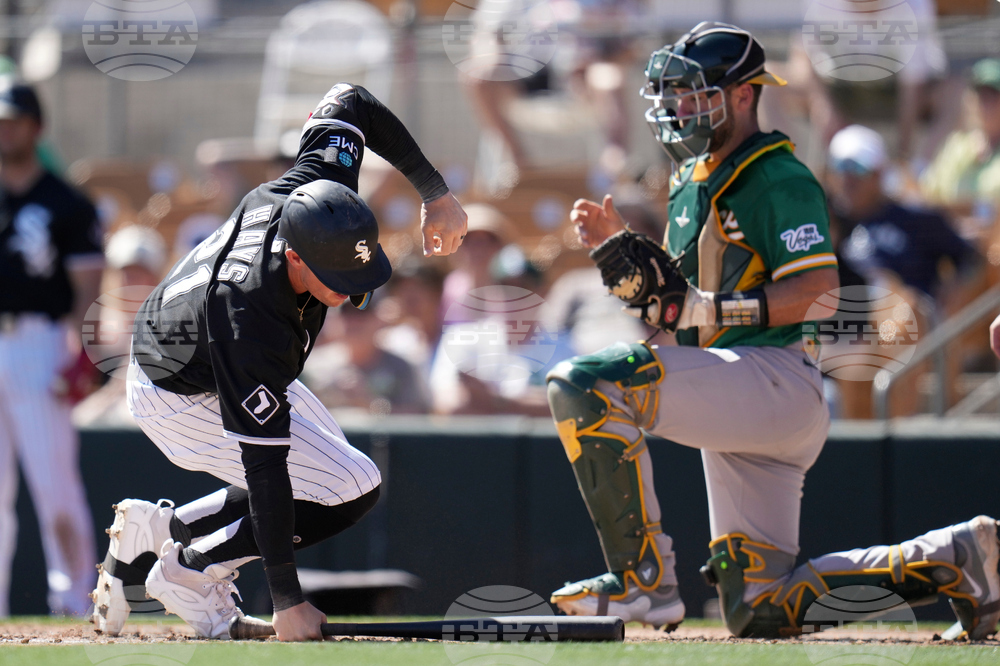 Athletics White Sox Spring Baseball