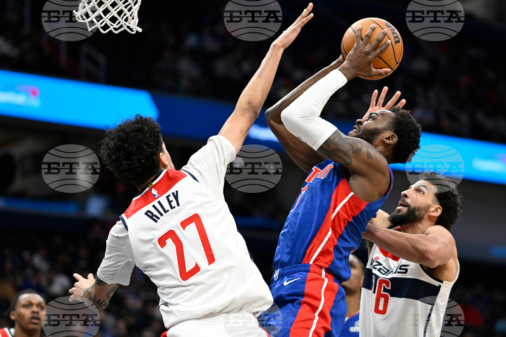 Pistons Wizards Basketball