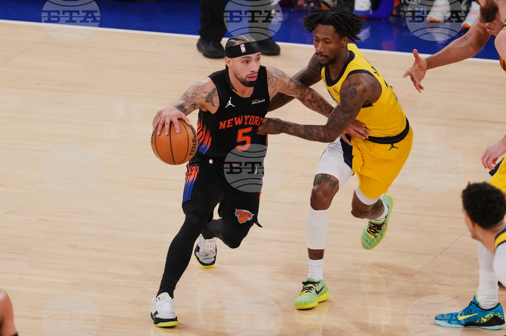 Pacers Knicks Basketball