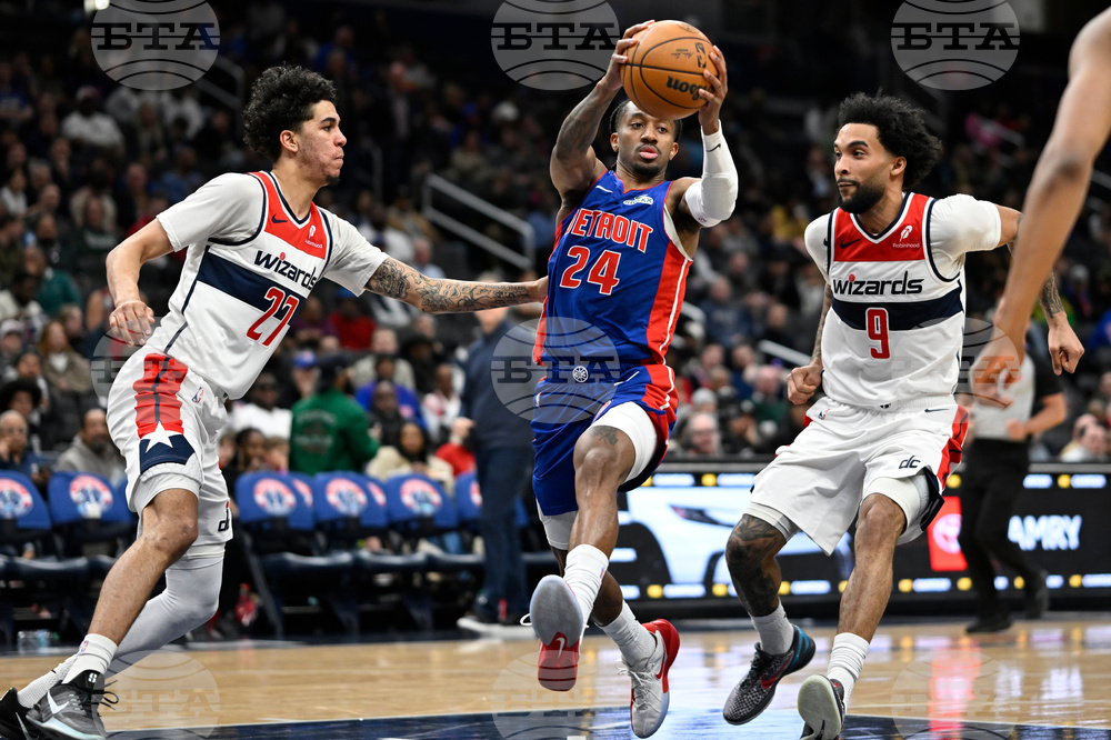 Pistons Wizards Basketball